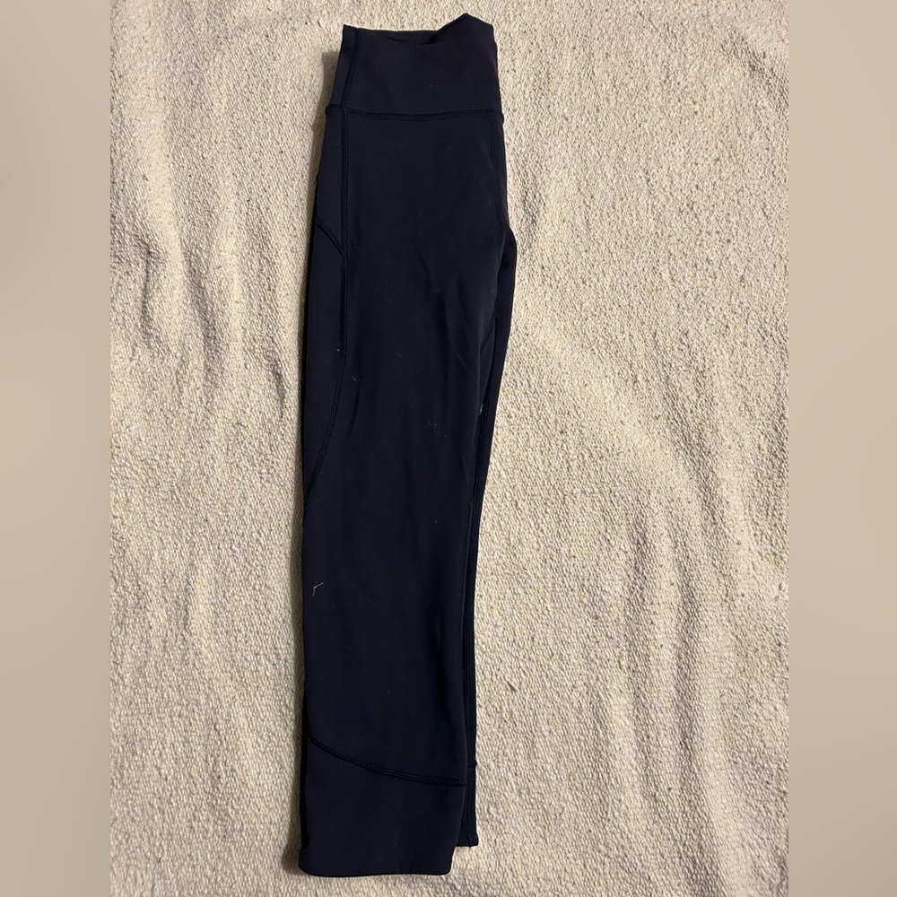 navey lulu lemon leggings